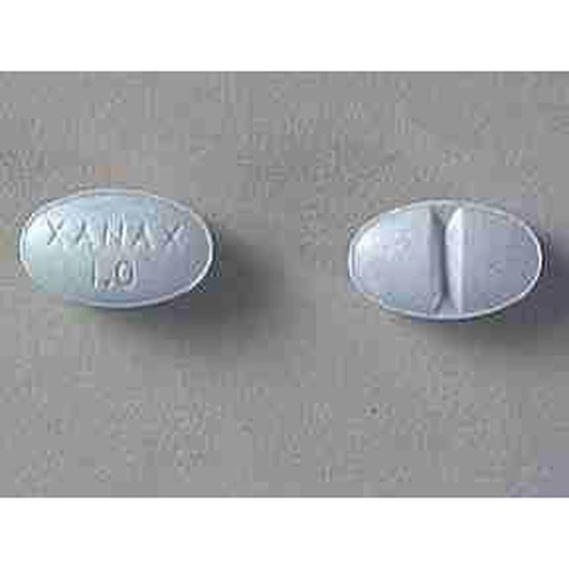 Blue Xanax